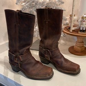 Women’s Vintage Frye Harness Boot Size 7